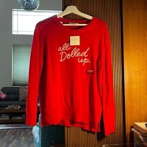 All dolled up !  Kate spade broome street sweater